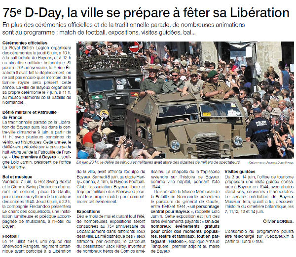 75ème DDAY Fete de la libération