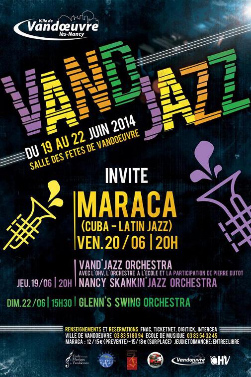 Vand Jazz 2014 Affiche du festival