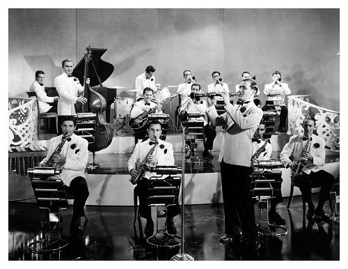 L'orchestre swing de Benny Goodman en concert