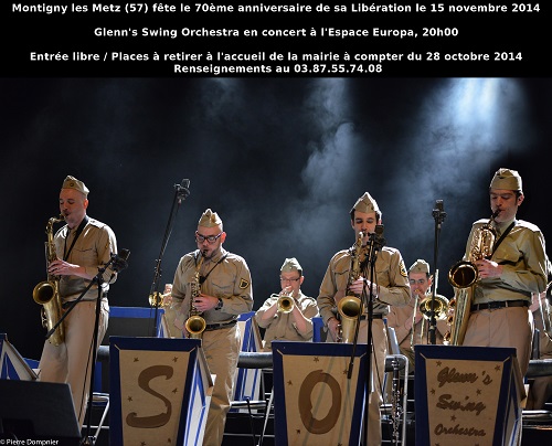 glenn's swing orchestra en concert a montigny-les-metz moselle lorraine france