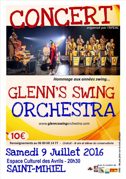 Concert salle Espace culturel des Avrils Saint Mihiel (55)