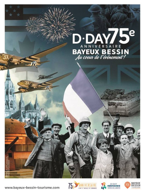 affiche D-Day Bayeux 2019