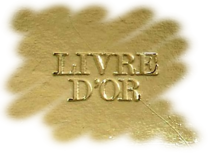 visitez notre livre d'or