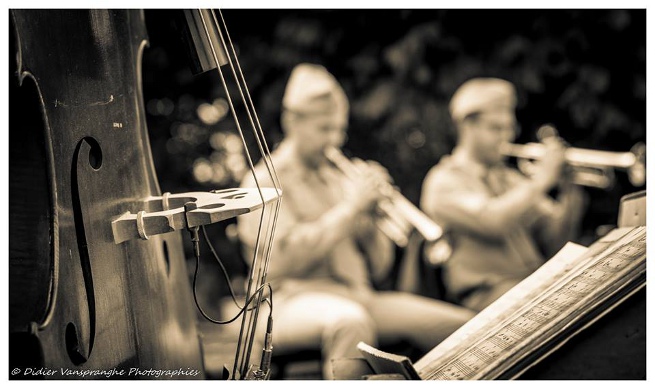 GSO en concert lors des journees du patrimoine photo noir et blanc