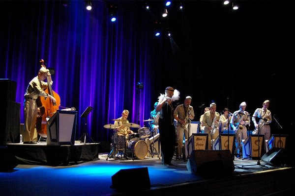 L'orchestre swing en concert