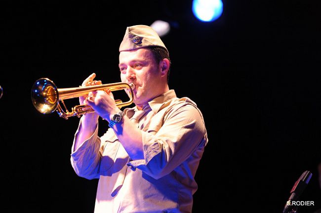 Patrice Lerech trompettiste de l'orchestre