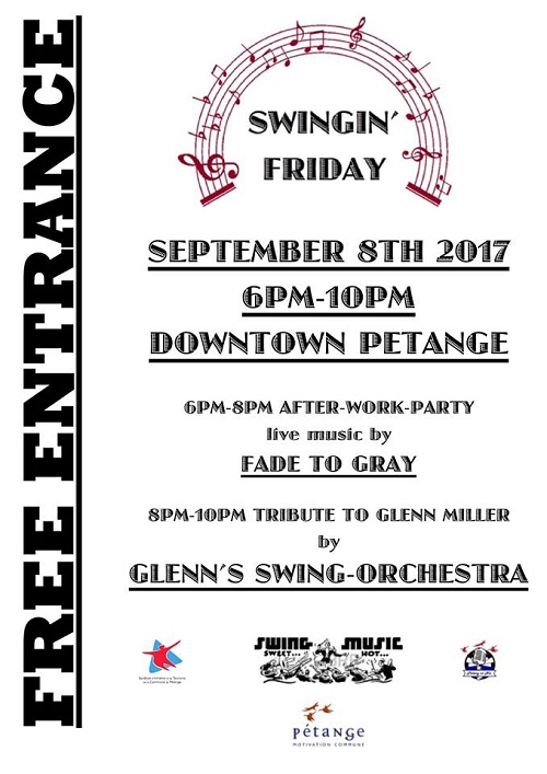 Swingin Friday Petange Luxembourg affiche