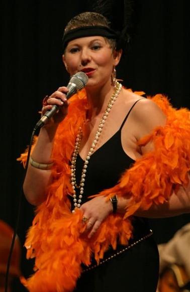 Photo chanteuse du big band